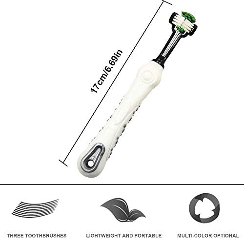 Cepillo de dientes de perro Cocker Spaniel multicabezal para el cuidado bucal, prevención de descomposiciones dentales