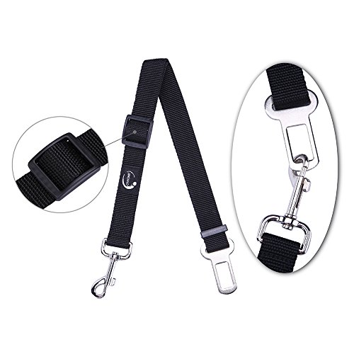 Cinturón de seguridad Jinchao para arneses de perros o gatos, ajustable de 48 a 79 cm