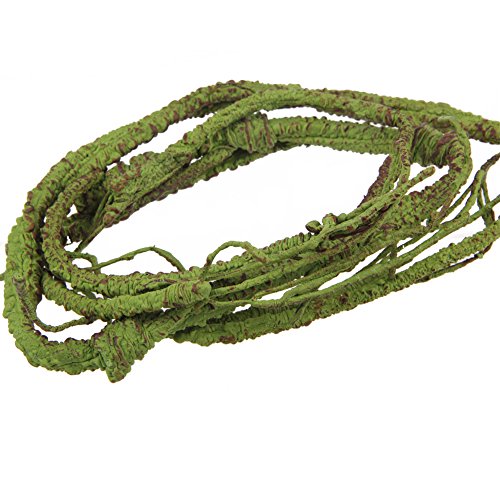 Emours - Rama flexible de decoración para terrario de lagarto, rana, serpientes y más reptiles, pequeño, 100 cm de largo