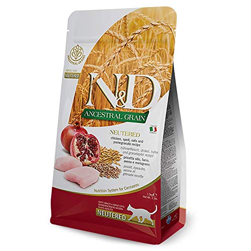 Farmina N & D Gato Ancestral Neutered Pollo/Granada kg. 1.5