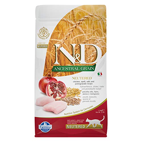 Farmina N & D Gato Ancestral Neutered Pollo/Granada kg. 1.5