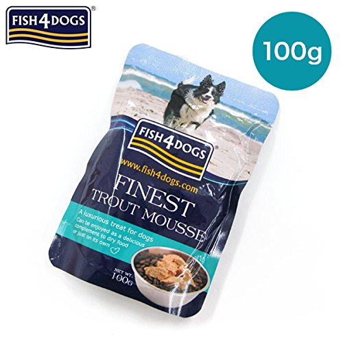 Fish4Dogs Canine Mousse Pouch Trucha 6X100Gr 1000 g