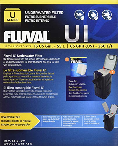 Fluval Filtro Interno U1, 55 L