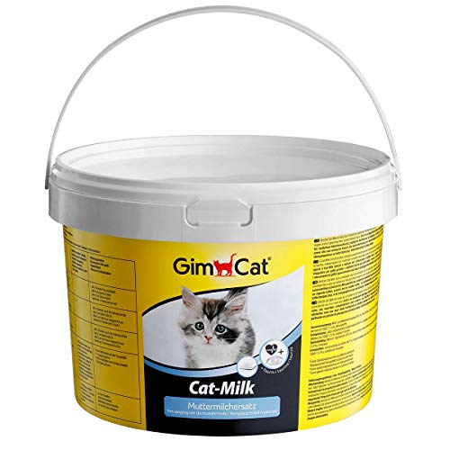 GimCat Cat-Milk, leche para gatos – Leche para gatos con alto contenido de vitaminas y nutrientes como sustitución a la leche materna – Con taurina y calcio – 1 lata (1 x 2 kg)