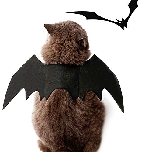 Halloween Pet Murciélago alas, PET Disfraces, adecuado para pequeños perros gatos