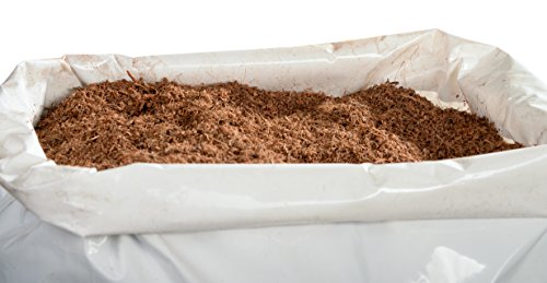 Humusziegel - 20 litros Natural terrario substrat múltiple en Bolsa de Seca – 100% Puro Coco Tierra como sustrato einstreu de Coco de Suelos