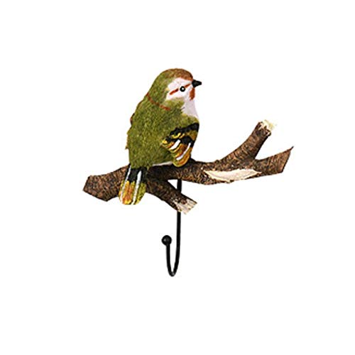 LILIS Percheros de pie Perchero de Gancho Gancho de Rama de pájaro Perchero Decorativo Perchero de Pared Gancho de Puerta (Color : A)