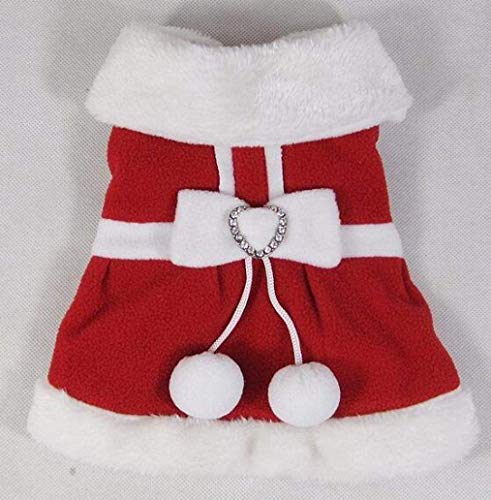 LLSS Pet Fashion Santa Claus Jacket Doggy Christmas Costume Puppy Outwear Perros Gatos Abrigo Ropa