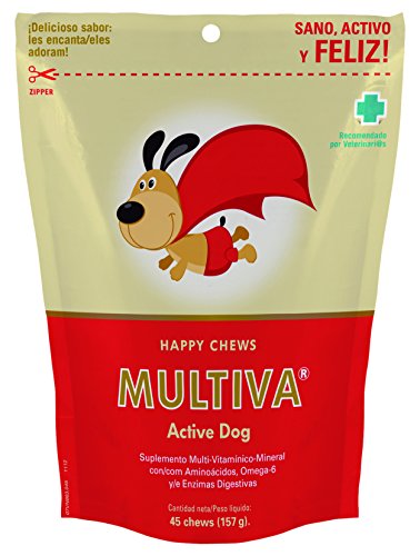 Multiva MP002 Active Dog Multivitamínicos para Perros