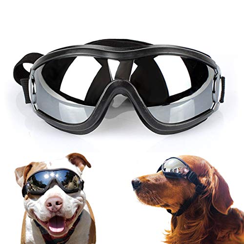 Namsan - Gafas de sol para perros, netivas para mascotas, resistentes al agua y al viento, para perros grandes y medianos
