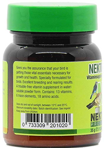 Nekton S - Suplemento vitamínico para pájaros, 1 Unidad (35 g)