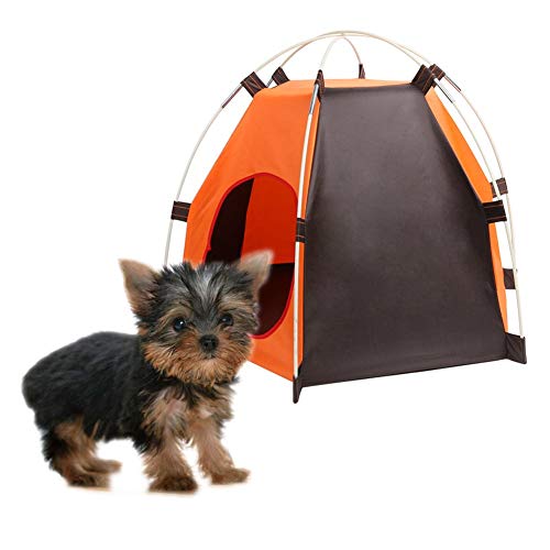 Pet Tents Portable Folding Anti-ultraviolet Rainproof Waterproof Durable Dogs Cats Bed House for Summer Indoor Outdoor Travel Camping