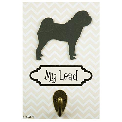 Preciosa placa de perro y gancho de plomo para perro, Sharar PEI, carteles divertidos, regalos de perro mamá, accesorios para perros, cosas de la casa