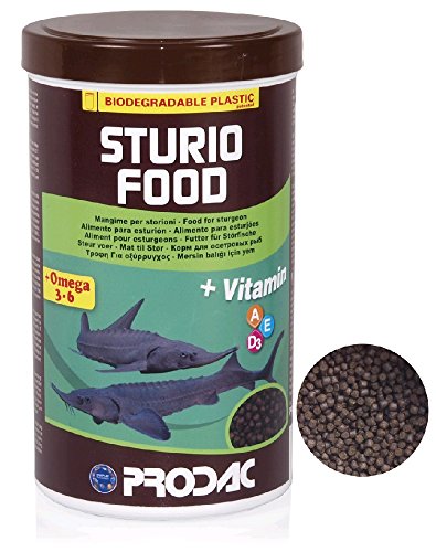 prodac sturio Food - jeseter, 700 g Alimento completo de pellets para esturiones