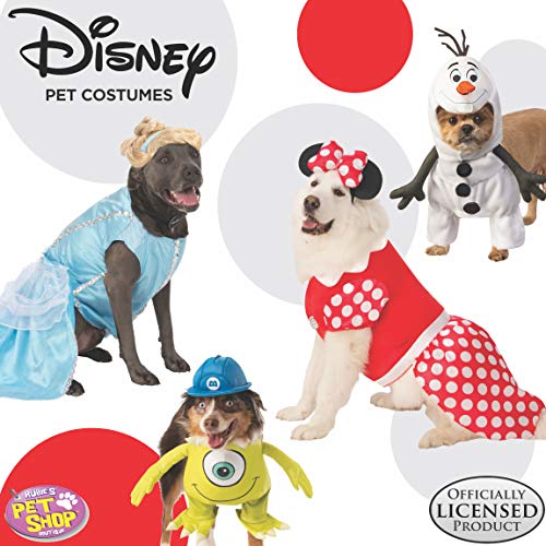 Rubies Disfraz de Disney: Pesadilla Antes de Navidad para Mascotas, Jack Skellington, tamaño Mediano