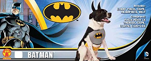 Rubie'S - Disfraz Oficial de Batman para Perro, Talla Grande