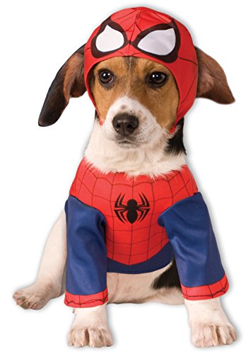 Rubie'S - Disfraz Oficial de Spider Man para Perro, Talla pequeña