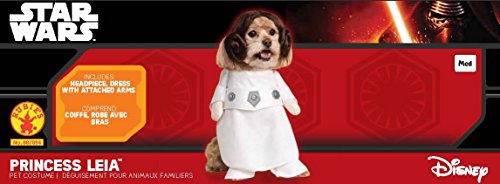 Rubie'S Disfraz Oficial para Perro, Princesa Leia, Star Wars, pequeño