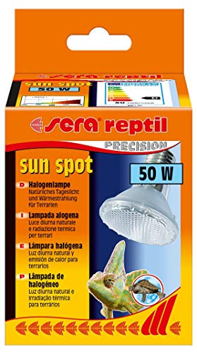 Sera Reptil Sun Spot - Lámpara de luz Solar para terrarios, Casquillo E27, Genera Campos de Sol en el terrario