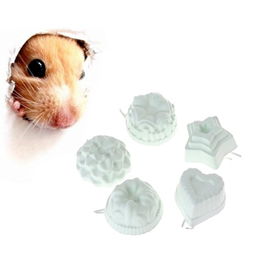 SimpleLife Pets Chewing Toy, Jaula de Calcio Ardilla de Conejo Chinchilla Hamster Piedra para moler Dientes de Mascotas
