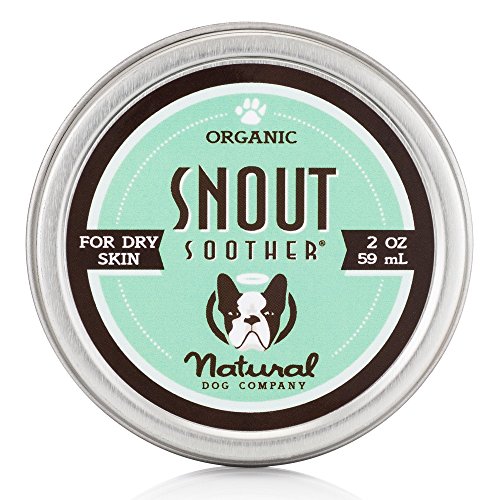 Snout Soother – Compañía de perro natural con capucha seca agrietada y crujiente perro Nariz Remedio para perros secos narices 2 onzas lata