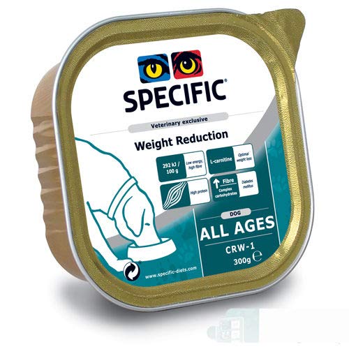 Specific Canine Adult CRW-1 Weight Reduction Caja 6X300Gr 1800 g