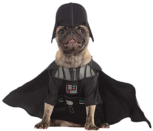 Star Wars - Disfraz de Darth Vader para mascota, Talla S perro (Rubie's 887852-S)
