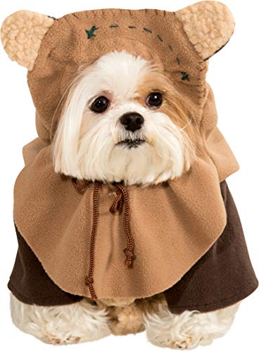 Star Wars - Disfraz de Ewok para mascota, Talla S perro (Rubie's 887854-S)