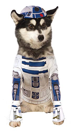 Star Wars - Disfraz de R2-D2 para mascota, Talla L perro (Rubie's 888249-L)