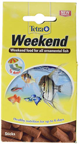 Tetra Weekend Holiday - Juego de 10 palitos de comida para peces
