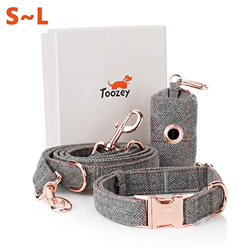 Toozey - Collar para Perros, excepcionalmente Elegante y Ajustable