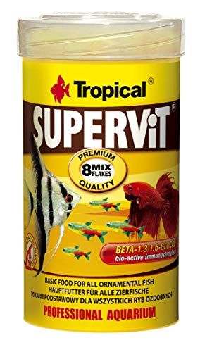 Tropical supervit Premium Principal Copo de Forro, Forro para Todos los Peces Ornamentales, 1er Pack (1 x 250 ml)