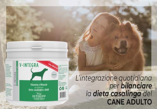 V-Integra Perro Adulto – Alimento Mineral para la Dieta casalinga del Perro Adulto – 500 g