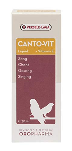 Versele-Laga Canto-Vit 30 ml Suplemento líquido (vitaminas). Para Pájaros
