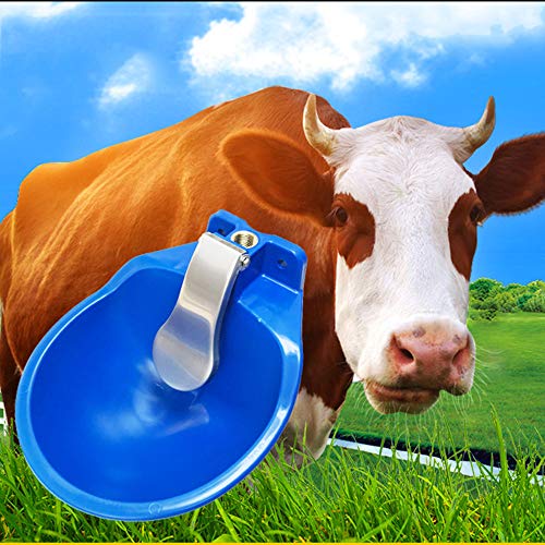 WHR-HARP Comederos para Caballos Alimentadores Automáticos de Agua de Cabra Alimentador de Animales Plásticos Bebedero Automático Suministros para Ganado