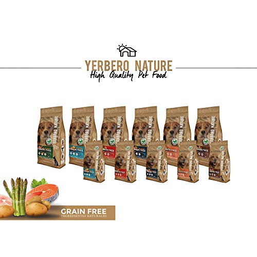 YERBERO Nature Grain Free de Cordero Comida para Perros SIN Cereales 12kg