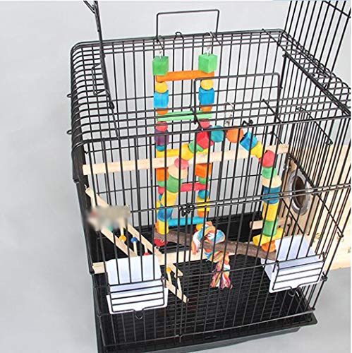 Z-W-dong Las jaulas de metal periquitos, Canarias Chinchilla Cría cajas de aves Observación jaula adecuada for tiendas de animales, Escuelas Jaulas para pájaros ( Color : B , Size : 52*41*67.5CM )