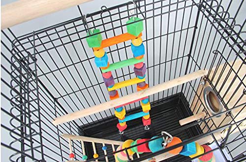 Z-W-dong Las jaulas de metal periquitos, Canarias Chinchilla Cría cajas de aves Observación jaula adecuada for tiendas de animales, Escuelas Jaulas para pájaros ( Color : B , Size : 52*41*67.5CM )