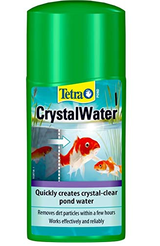 Agua de cristal Tetra Estanque, elimina eficazmente el agua sucia del estanque.