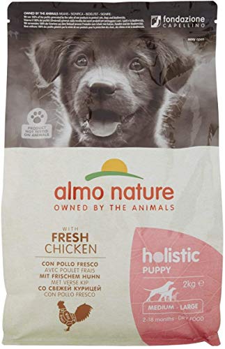 Almo Nature Dog Dry PFC Holistic Puppy Pollo Razas Medianas, 2 kg, 2000