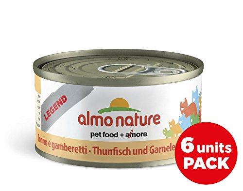 Almo Nature Legend Cat Tuna and Shrimps Mega Pack 6 x 70 g