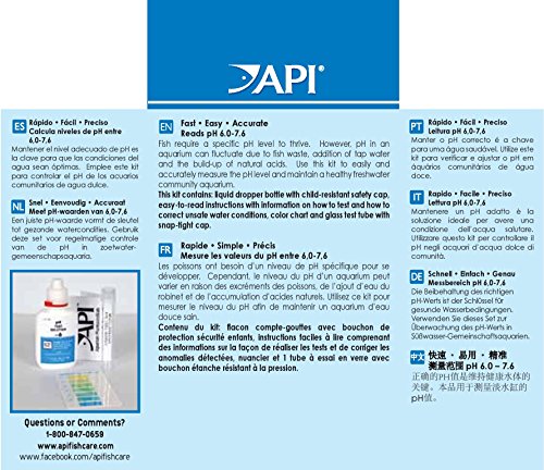API - Kit de Pruebas de Agua Salada para Acuario