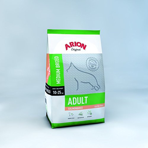 Arion - Original Adulto Razas Medianas Salmon Y Arroz, 3 Kg