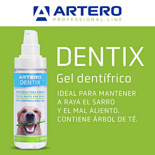 Artero Dentix. Gel dentífrico para Perros. Mantiene a Raya el sarro y el Mal Aliento.