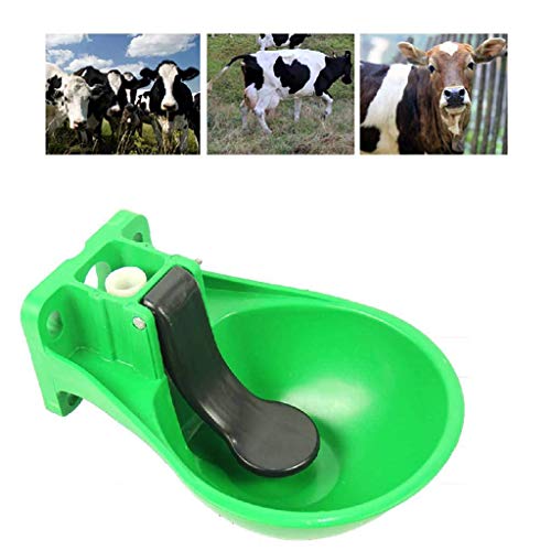 Bidón de agua para caballos, bebedero para perros, de plástico, cuenco de agua automático para vacas, ovejas, caballos, perros, que beben hadas.