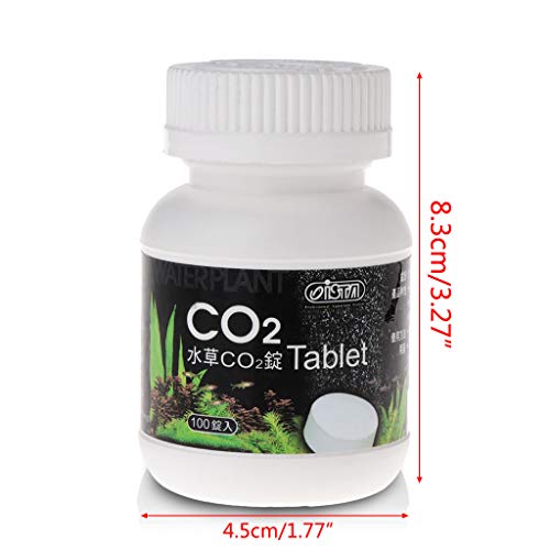 Biniwa Aquarium CO2 Tablet, dióxido de Carbono, difusor de Tanque de Peces Agua Planta acuática Hierba
