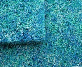 Bureze Esponja de Limpieza para Acuario, 50 x 50 x 3,8 cm, de algodón bioquímico, con Filtro de ratán y antibacterias, de la Marca