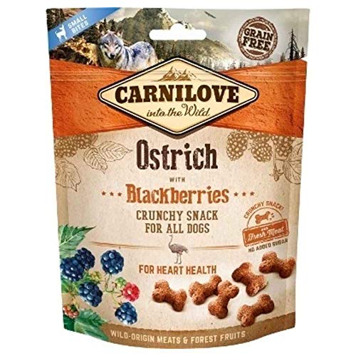 Carnilove Carnilove Crunchy Snack Ostrich & Blackberries, Premios Para Perro, 200g - 200 gr