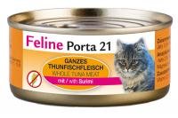 Comida para gatos Feline Porta 21 atún plus surimi 156 g, 6 unidades (6 x 156 g)