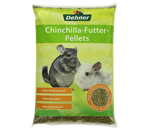 Dehner Chinchilla Pellets - Comida para roedores, 5 kg